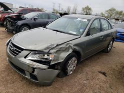 Salvage cars for sale at Elgin, IL auction: 2010 Hyundai Sonata GLS