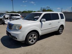 Honda Pilot EXL salvage cars for sale: 2013 Honda Pilot EXL