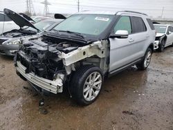 Salvage cars for sale from Copart Elgin, IL: 2016 Ford Explorer Limited