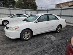 Vehiculos salvage en venta de Copart Albany, NY: 2004 Toyota Camry LE