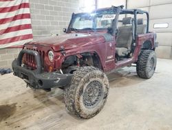 Salvage cars for sale at Columbia, MO auction: 2008 Jeep Wrangler Sahara