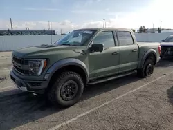 Salvage cars for sale from Copart Van Nuys, CA: 2022 Ford F150 Raptor