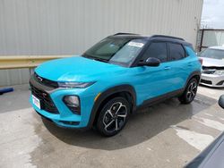 Salvage cars for sale from Copart Haslet, TX: 2021 Chevrolet Trailblazer RS