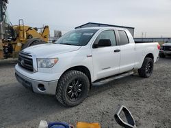Salvage trucks for sale at Airway Heights, WA auction: 2011 Toyota Tundra Double Cab SR5