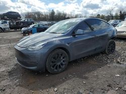 Tesla Model y salvage cars for sale: 2021 Tesla Model Y