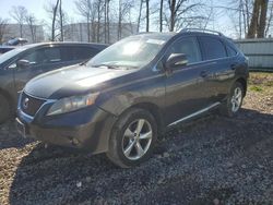 Salvage cars for sale from Copart Central Square, NY: 2010 Lexus RX 350