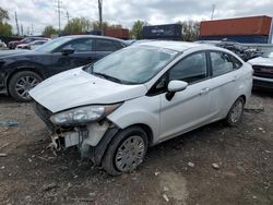 Salvage cars for sale from Copart Columbus, OH: 2017 Ford Fiesta S