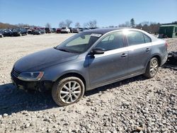 Salvage cars for sale at West Warren, MA auction: 2014 Volkswagen Jetta SE