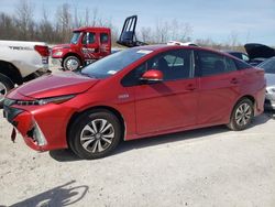 Vehiculos salvage en venta de Copart Leroy, NY: 2018 Toyota Prius Prime