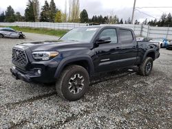 Salvage cars for sale from Copart Graham, WA: 2020 Toyota Tacoma Double Cab