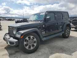 Salvage cars for sale at Sun Valley, CA auction: 2018 Jeep Wrangler Unlimited Sahara