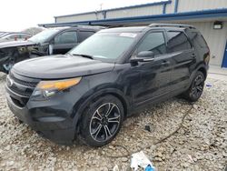 Salvage cars for sale from Copart Wayland, MI: 2014 Ford Explorer Sport