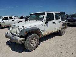 Salvage cars for sale at Houston, TX auction: 2016 Jeep Wrangler Unlimited Sport