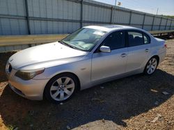 BMW salvage cars for sale: 2005 BMW 530 I