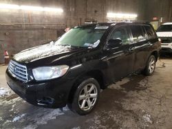 Salvage cars for sale at Angola, NY auction: 2009 Toyota Highlander