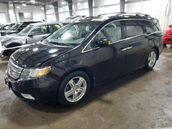 Salvage cars for sale at Ham Lake, MN auction: 2011 Honda Odyssey Touring