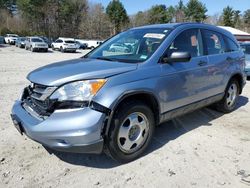 Salvage cars for sale from Copart Mendon, MA: 2011 Honda CR-V LX