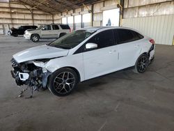 Salvage cars for sale at Phoenix, AZ auction: 2017 Ford Focus SEL