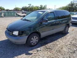 Toyota Sienna CE Vehiculos salvage en venta: 2000 Toyota Sienna CE