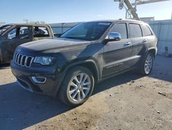 Salvage cars for sale at Kansas City, KS auction: 2017 Jeep Grand Cherokee Limited
