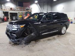 Salvage cars for sale from Copart Ham Lake, MN: 2020 Ford Explorer Limited