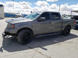 Salvage cars for sale at Anthony, TX auction: 2007 Ford F150 Supercrew