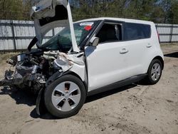 Vehiculos salvage en venta de Copart Hampton, VA: 2016 KIA Soul