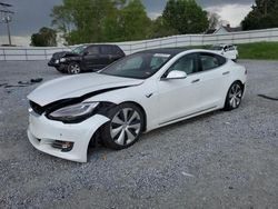 Salvage cars for sale from Copart Gastonia, NC: 2021 Tesla Model S