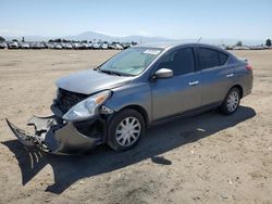 Salvage cars for sale at Bakersfield, CA auction: 2017 Nissan Versa S