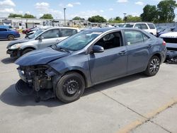 Salvage cars for sale at Sacramento, CA auction: 2016 Toyota Corolla L