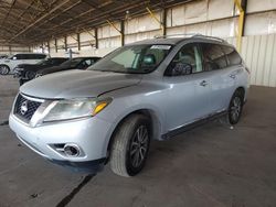 Salvage cars for sale at Phoenix, AZ auction: 2013 Nissan Pathfinder S