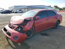 Salvage cars for sale from Copart San Diego, CA: 2011 Toyota Corolla Base