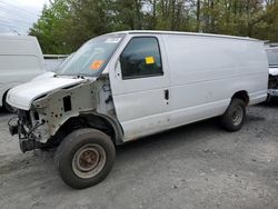 Salvage cars for sale from Copart Waldorf, MD: 2008 Ford Econoline E250 Van