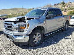 Salvage cars for sale at Reno, NV auction: 2022 Ford F150 Supercrew