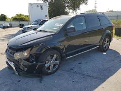 Salvage cars for sale from Copart Orlando, FL: 2016 Dodge Journey Crossroad