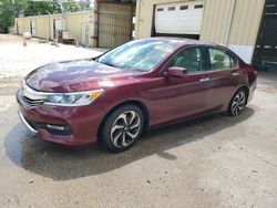 Salvage cars for sale at Knightdale, NC auction: 2017 Honda Accord EXL