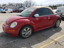 Salvage cars for sale from Copart Rogersville, MO: 2008 Volkswagen New Beetle Convertible S