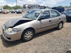 Toyota salvage cars for sale: 2002 Toyota Corolla CE