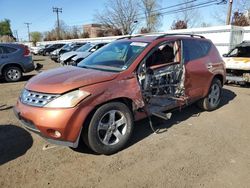 Salvage cars for sale at New Britain, CT auction: 2004 Nissan Murano SL