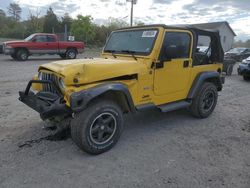 Jeep Wrangler X salvage cars for sale: 2004 Jeep Wrangler X