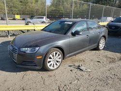 Salvage cars for sale at Waldorf, MD auction: 2017 Audi A4 Premium