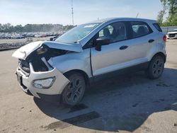 Salvage cars for sale from Copart Dunn, NC: 2021 Ford Ecosport S