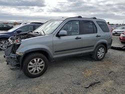 Salvage cars for sale at Antelope, CA auction: 2006 Honda CR-V EX