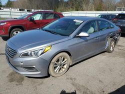 Salvage cars for sale from Copart Assonet, MA: 2016 Hyundai Sonata SE