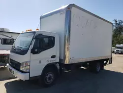 Salvage trucks for sale at Van Nuys, CA auction: 2006 Mitsubishi Fuso Truck OF America INC FE 85D