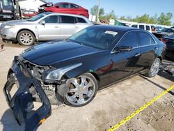 Salvage cars for sale at Pekin, IL auction: 2016 Cadillac CTS Luxury Collection