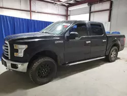 Salvage trucks for sale at Hurricane, WV auction: 2015 Ford F150 Supercrew