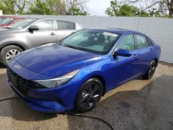 Salvage cars for sale at Bridgeton, MO auction: 2022 Hyundai Elantra SEL