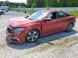 Salvage cars for sale at Fairburn, GA auction: 2019 Honda Civic LX