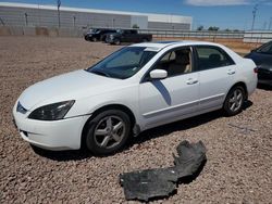 Salvage cars for sale from Copart Phoenix, AZ: 2005 Honda Accord EX